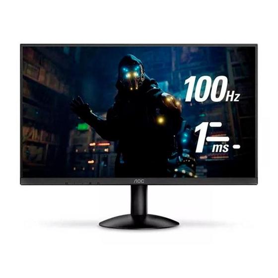 Imagem de Monitor Gamer AOC LED 21,5" FHD, Widescreen VA, 100Hz, 1ms, VGA HDMI, HDR Mode Adaptive-Sync, Preto - 22B30HM2