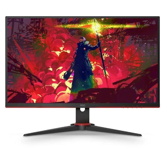 Imagem de Monitor Gamer AOC Sniper 27" Full HD Inclinação Modo Mira 75Hz 1ms Preto 27G2HE5