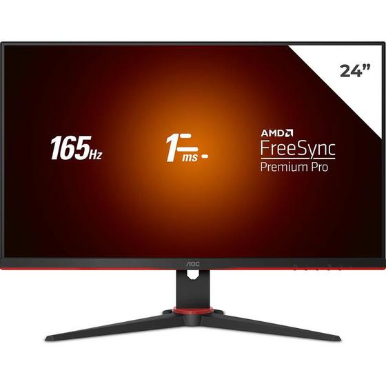 Imagem de Monitor Gamer AOC VIPER 24 165Hz 1ms VA 24G2SE