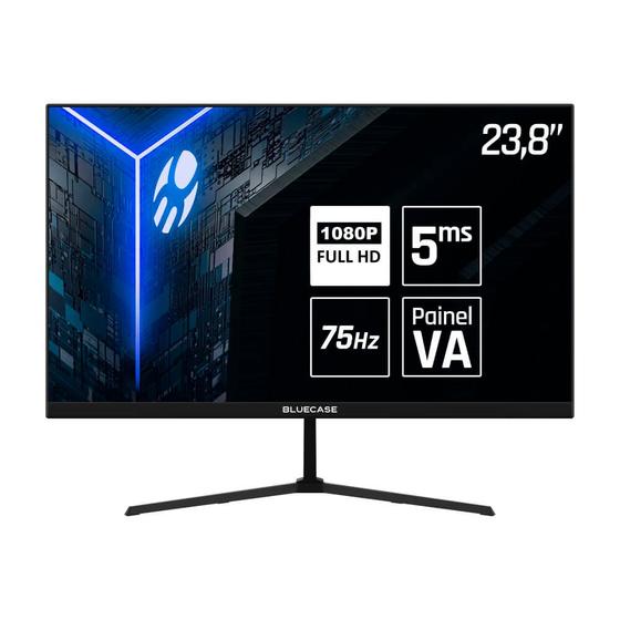 Imagem de Monitor Gamer Bluecase 23,8 BM24FFH1GW 75Hz 5ms Full HD HDMI