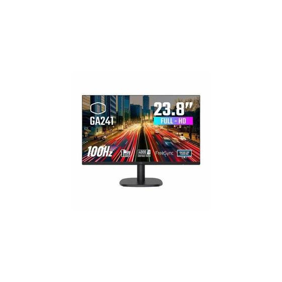 Imagem de Monitor Gamer Cooler Master 23.8" Preta com Resolução Full HD e Taxa de Atualização de 144Hz