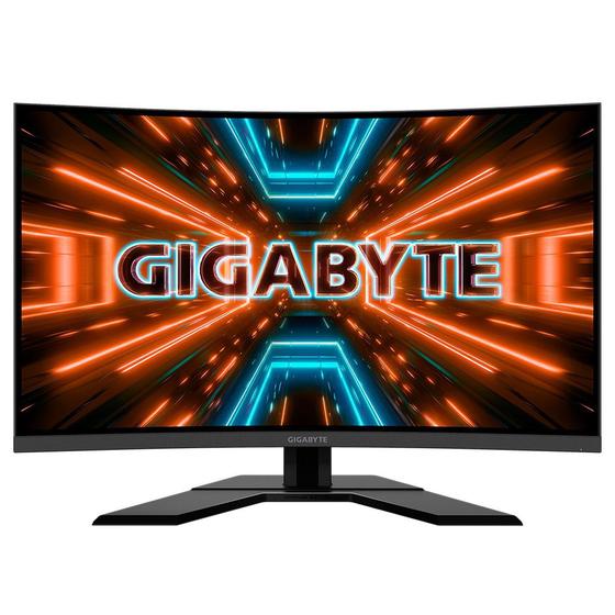 Imagem de Monitor Gamer Gigabyte LED 31.5, QHD, Curvo, HDMI/DisplayPort, FreeSync, G-Sync, 165Hz, 1ms, HDR400, Altura Ajustável - G32QC-SA