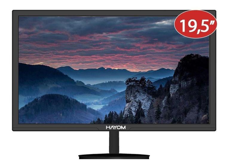 Monitor Gamer Led 19 Polegadas Hdmi  Vga  Vesa Widescreen - Hayom é boa?