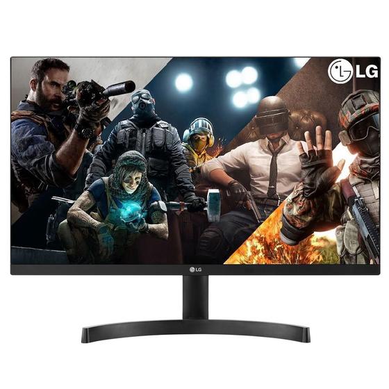 Monitor Gamer LED 24" LG, 1ms, 75Hz, AMD FreeSync, IPS, Full HD, Bordas finas - 24ML600M-B Menor preço em Monitor Gamer LED 24" LG, 1ms, 75Hz, AMD FreeSync, IPS, Full HD, Bordas finas - 24ML600M-B