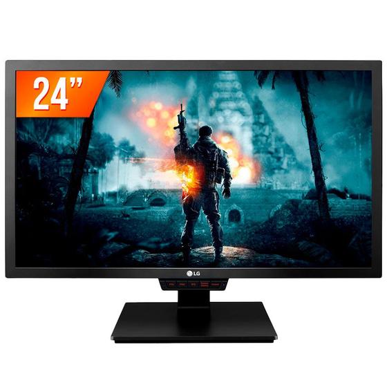 Monitor Gamer LED 24" LG Full HD 2 HDMI 3 USB 144 Hz 1ms Motion Blur