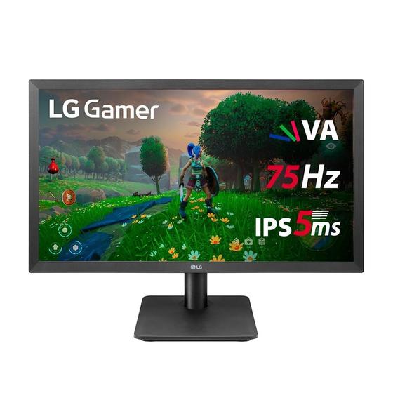 Imagem de Monitor Gamer LG 21.5 LED Full HD, 75Hz, 5ms, HDMI, FreeSync - 22MP410-B