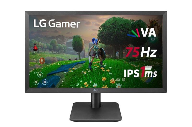 Imagem de Monitor Gamer LG 21,5'' VA Full HD 1920x1080 75Hz 5ms (GtG) HDMI AMD FreeSync 22MP410-B