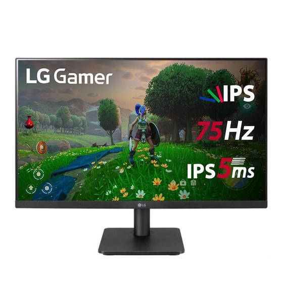 Monitor Gamer LG 23.8 Full HD, IPS, HDMI, VESA, FreeSync, Sem Bordas, Preto - 24MP400-B é boa?