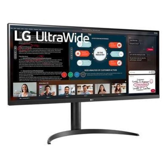 Imagem de Monitor Gamer LG 34" Full HD Ultrawide 75Hz HDMI 34WP550-B