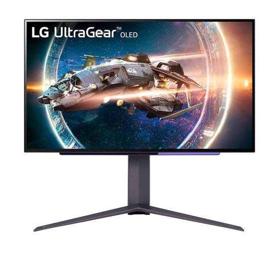 Imagem de Monitor Gamer LG UltraGear 27" QHD OLED, 240Hz, 0.03ms, HDMI e DisplayPort, AMD FreeSync Premium, NVIDIA G-SYNC, HDR10 - 27GR95QE-B