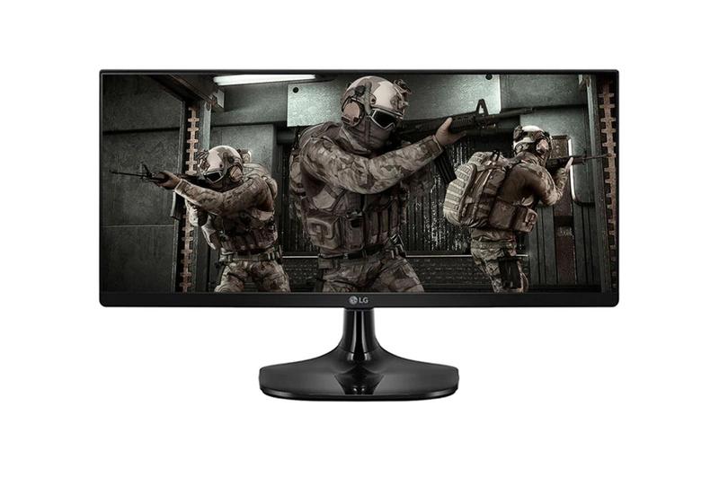 Monitor Gamer LG UltraWide 25UM58G LCD 25" Preto Menor preço em Monitor Gamer LG UltraWide 25UM58G LCD 25" Preto