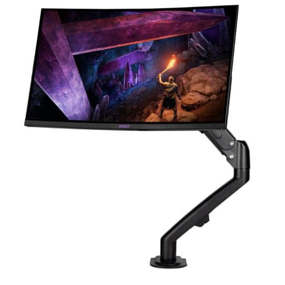 Monitor Gamer Mancer Valak, 23.6 Pol VA, Curvo, FHD, 1ms, 180Hz, + Suporte Articulado Zinnia NIMBO 100, Preto Menor preço em Monitor Gamer Mancer Valak, 23.6 Pol VA, Curvo, FHD, 1ms, 180Hz, + Suporte Articulado Zinnia NIMBO 100, Preto