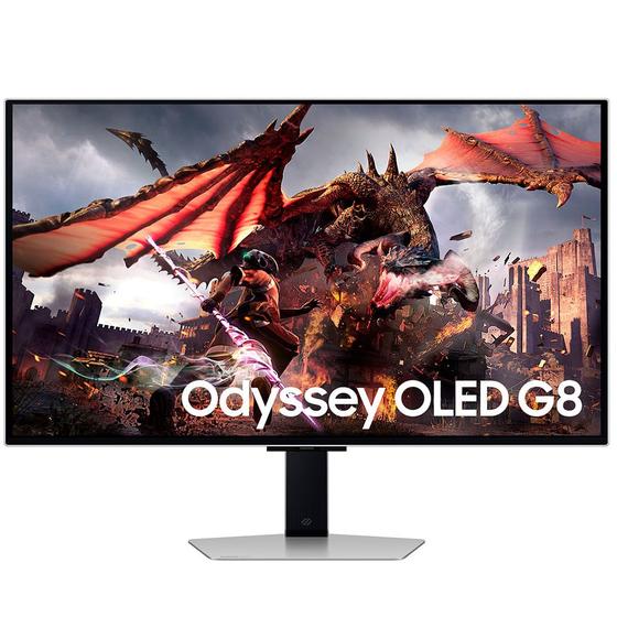 Imagem de Monitor Gamer Odyssey OLED G8 32" Samsung com 1,000,000:1 Contraste, OLED, 240 Hz - LS32DG800SLXZD