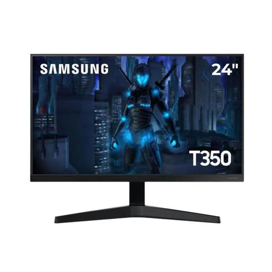Imagem de Monitor Gamer Samsung 24" Full HD IPS 75hz 5ms LF24T350FHLMZD