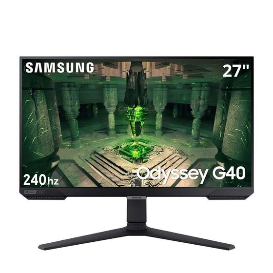 Imagem de Monitor Gamer Samsung 27'' Odyssey G40 240hz 1ms Full HD IPS HDMI/DisplayPort, FreeSync Premium LS27BG400ELXZD