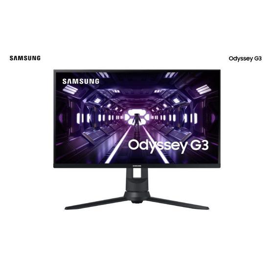 Imagem de Monitor Gamer Samsung Odyssey 24" G3 LED LF24G35TFWLXZD Flat 144Hz 1ms