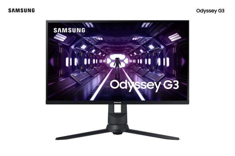 Imagem de Monitor Gamer Samsung Odyssey G3 27 Full HD 144Hz 1ms FreeSync Premium HDMI/Displayport Ajuste de altura Preto - LF27G35TFWLXZD
