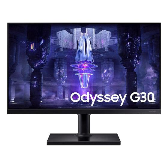 Imagem de Monitor Gamer Samsung Odyssey G30 24" LCD Full HD 144Hz FreeSync Premium - LS24BG300ELMZD