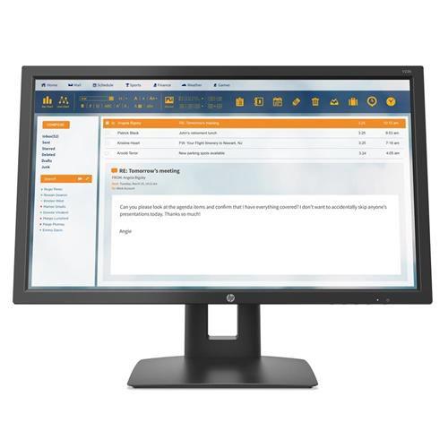 Monitor Hp V22B 21.5” Led Full Hd Widescreen com Ajuste de Altura e