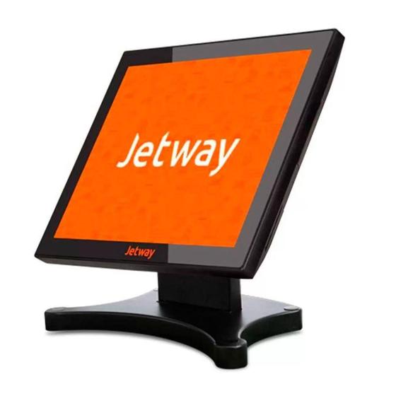 Monitor Jetway 15 LCD Touch Screen JMT 330, USB, VESA, Preto 1578