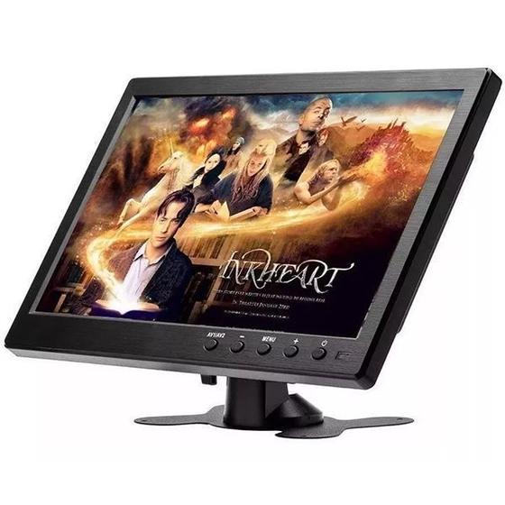 Imagem de Monitor Lcd Automotivo Color 8 Polegadas Hdmi usb vga av