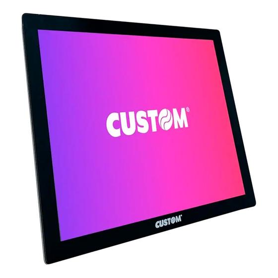 Imagem de Monitor LCD Custom CTM-1500 15" com Touch 932AD060600M33 - 9