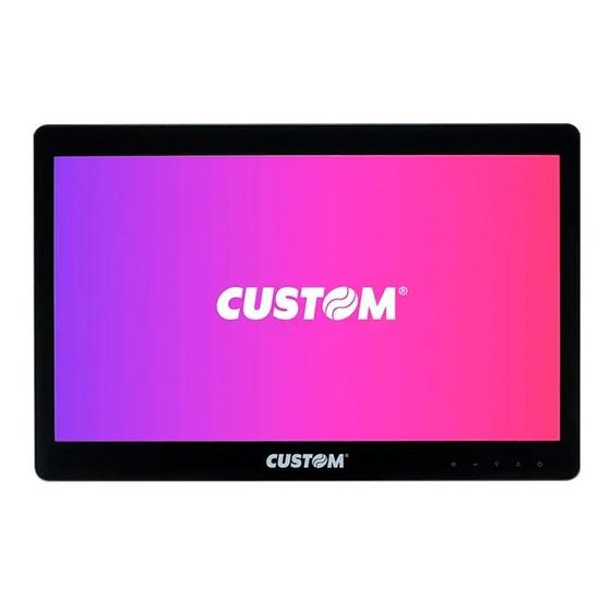 Imagem de Monitor Lcd Custom Ctm-1560 Of 15.6 Touch - 932Ad160600M33