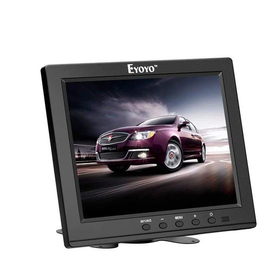 Imagem de Monitor LCD Eyoyo HDMI 8 Polegadas 4:3 - 1024x768 com Alto-Falante