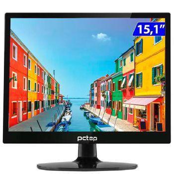 Monitor LED 15" Slim HDMI, 5Ms, 60HZ, PCtop - PC1510 Menor preço em Monitor LED 15" Slim HDMI, 5Ms, 60HZ, PCtop - PC1510