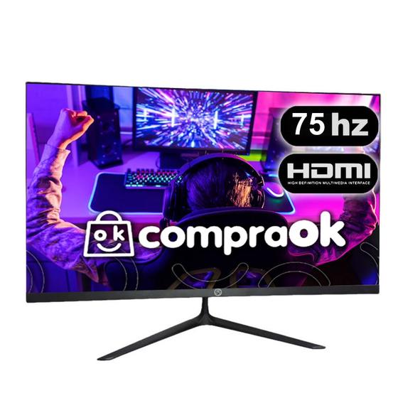 Monitor Led 23.8" Fhd 75hz Curvo R2800 Framless Preto M24wkn-p Menor preço em Monitor Led 23.8" Fhd 75hz Curvo R2800 Framless Preto M24wkn-p