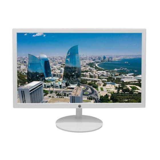 Imagem de Monitor Led 23.8 Tela Plana 75Hz Full Hd Branco Hdmi Vesa