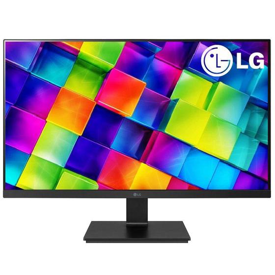 Imagem de Monitor LED 24 LG, ajuste de altura e rotação, Pivot, IPS, Full HD, HDMI, Display Port - 24BL550J