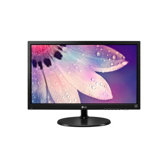 Imagem de Monitor Lg 19 Led Vga Hdmi Preto De Pol 19M38H B Bivol Bk