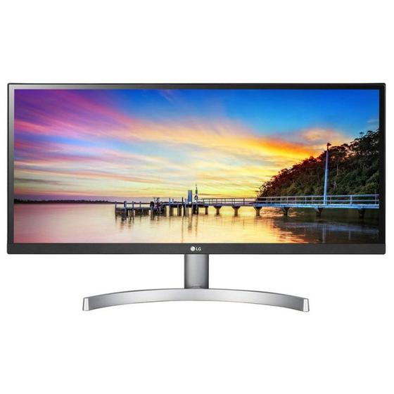 Imagem de Monitor LG 29" UltraWide Full HD Inclinação 75Hz 5ms Branco 29WK600-WAWZ