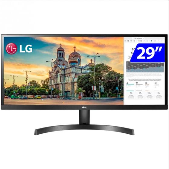 Imagem de Monitor Lg Led 29 29wk500 Fhd Ultrawide Ips Hdmi 29wk500-p.awz