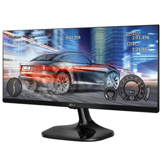 Imagem de Monitor LG UltraWide 25” Polegadas 21:9 IPS LED Full HD Gamer 2560x1080p 2x HDMI 25UM58-P