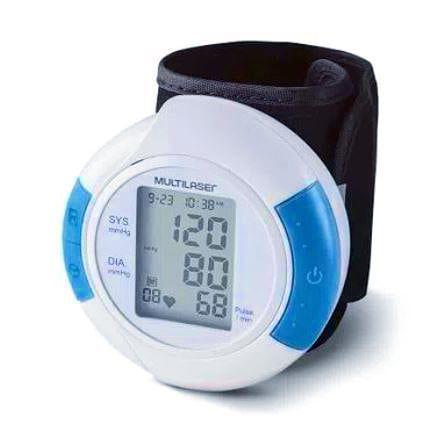 Imagem de Monitor Medidor de pressão arterial digital de pulso HC075 fácil de usar Multilaser