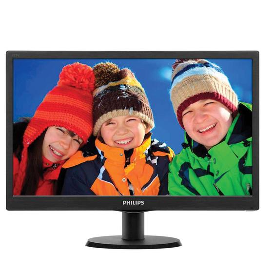 Monitor Philips 18.5 LED HD, HDMI e VGA, VESA, Ajuste de Ângulo - 193V5LHSB2 é boa?