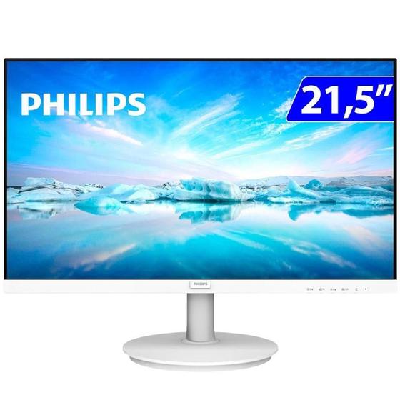 Imagem de Monitor Philips 21.5" LED Full HD 1920X1080 HDMI- 221v8lw