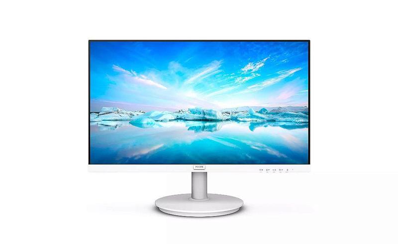Monitor Philips 221V8LW, 21.5", Wide, FHD, 75Hz, 4ms, sRGB Menor preço em Monitor Philips 221V8LW, 21.5", Wide, FHD, 75Hz, 4ms, sRGB