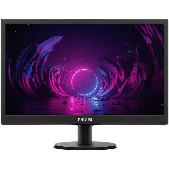 Monitor Philips LED 18,5 Polegadas 193V5 HDMI VGA VESA Menor preço em Monitor Philips LED 18,5 Polegadas 193V5 HDMI VGA VESA