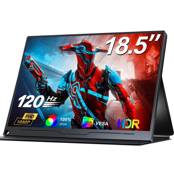 Imagem de Monitor portátil EVICIV 18,5" 120 Hz 100% sRGB para laptop