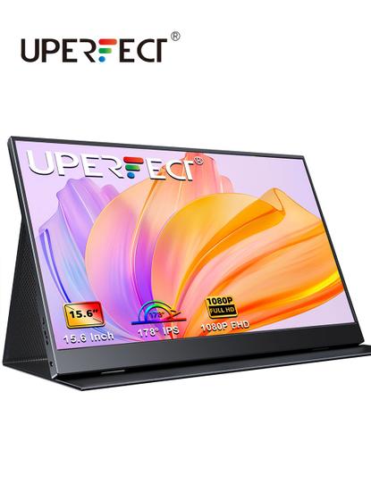 Imagem de Monitor portátil UPERFECT 15,6 polegadas 1080P, USB-C HDMI