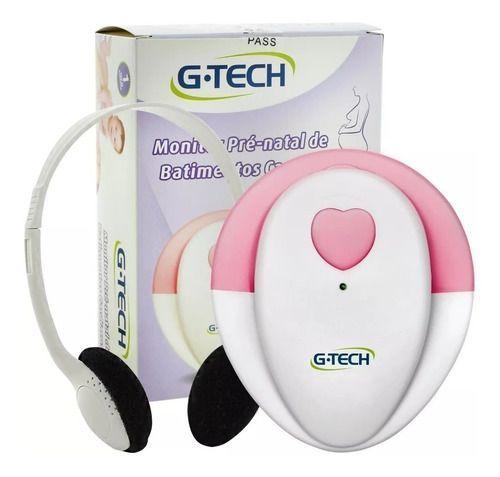 Imagem de Monitor Pré-natal Batimentos Cardíacos G-tech Baby Doppler