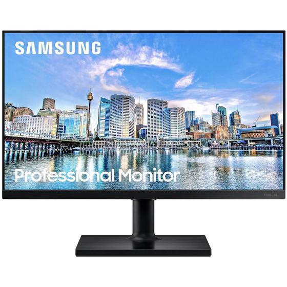 Imagem de Monitor Samsung Full HD 24" Com Ajuste De Altura E Rotação