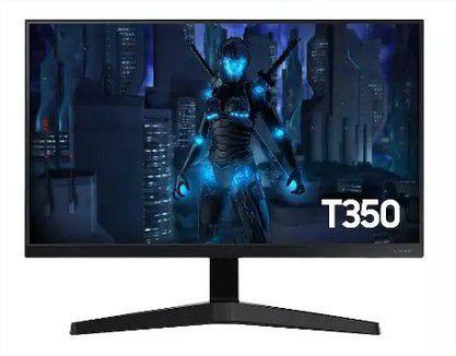 Imagem de Monitor samsung gamer 24 fhd 75hz hdmi vga freesync preto t350 - lf24t350fhlmzd