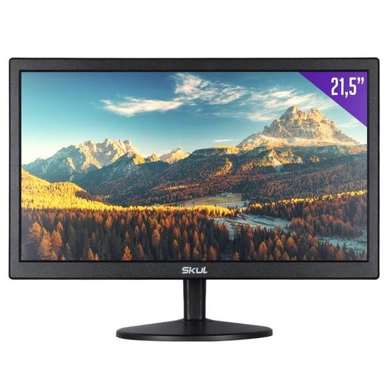 Imagem de Monitor skul 21,5" office led 5ms com entrada hdmi+vga - sm2155ms