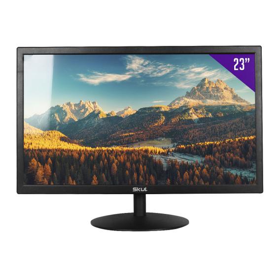 Imagem de Monitor Skul 23" Office Led 5ms Com Entrada Hdmi+vga - Sm2355ms