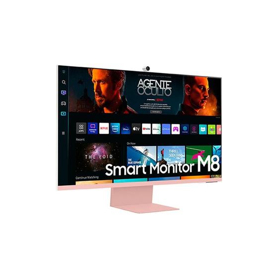 Tv Monitor 32" Led Samsung 4k - Ultra Hd Smart - Ls32bm80pulxzd