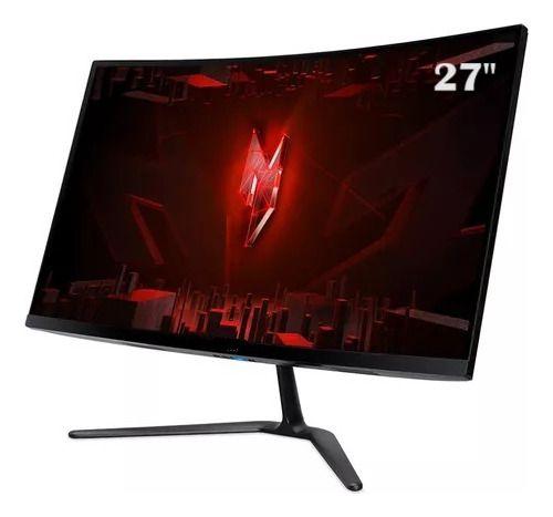 Imagem de Monitor Tela Gamer Curvo 27 Full Hd Lcd Computador Expansiva